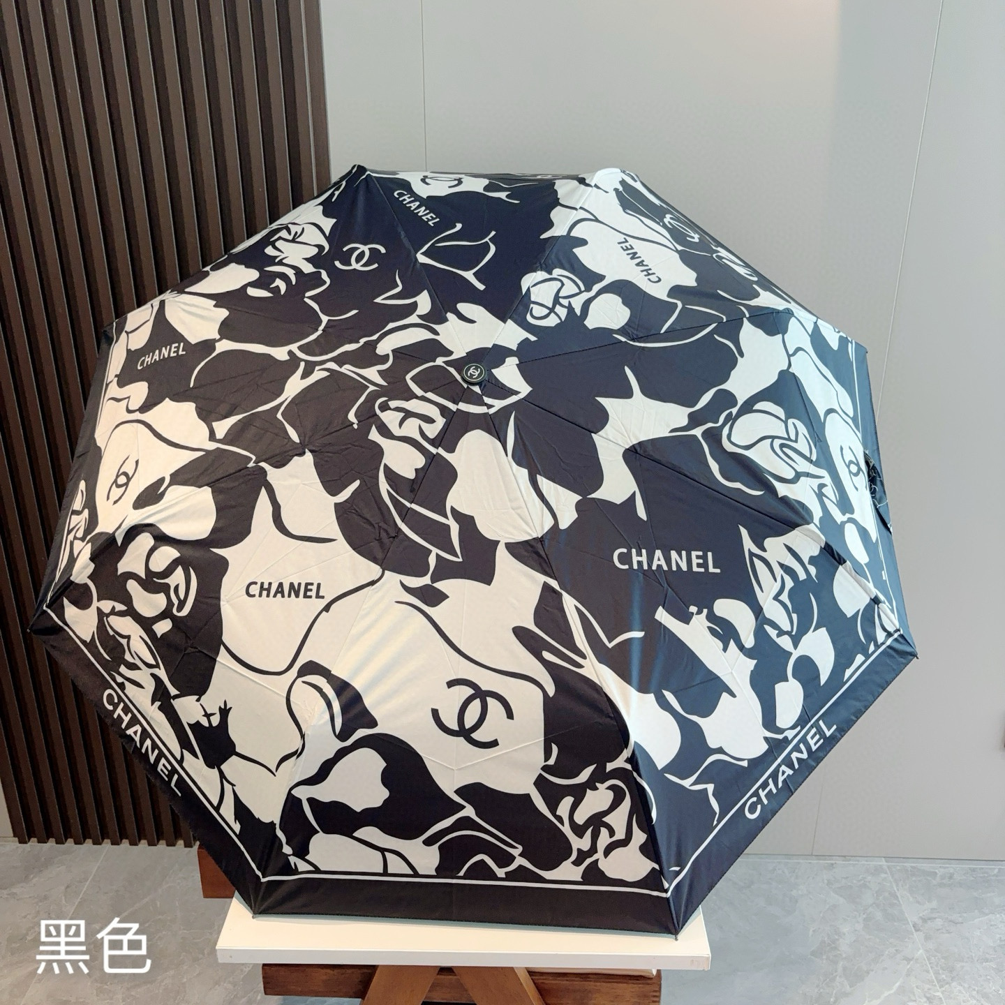 CHANEL香奈儿 三折自动折叠晴雨伞  时尚原单代工品质 细节精致 看得见的品质 打破一成不变 色泽