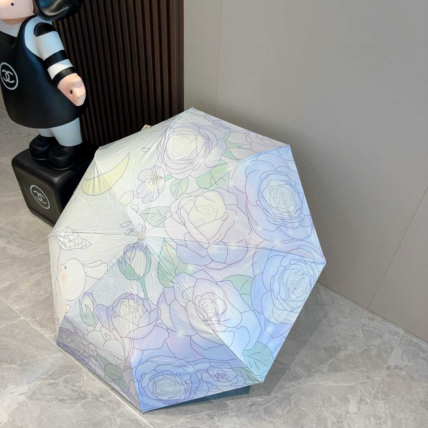  GUCCI古奇 三折自动折叠晴雨伞  时尚原单代工品质 细节精致 看得见的品质 打破一成不变 色泽纯正