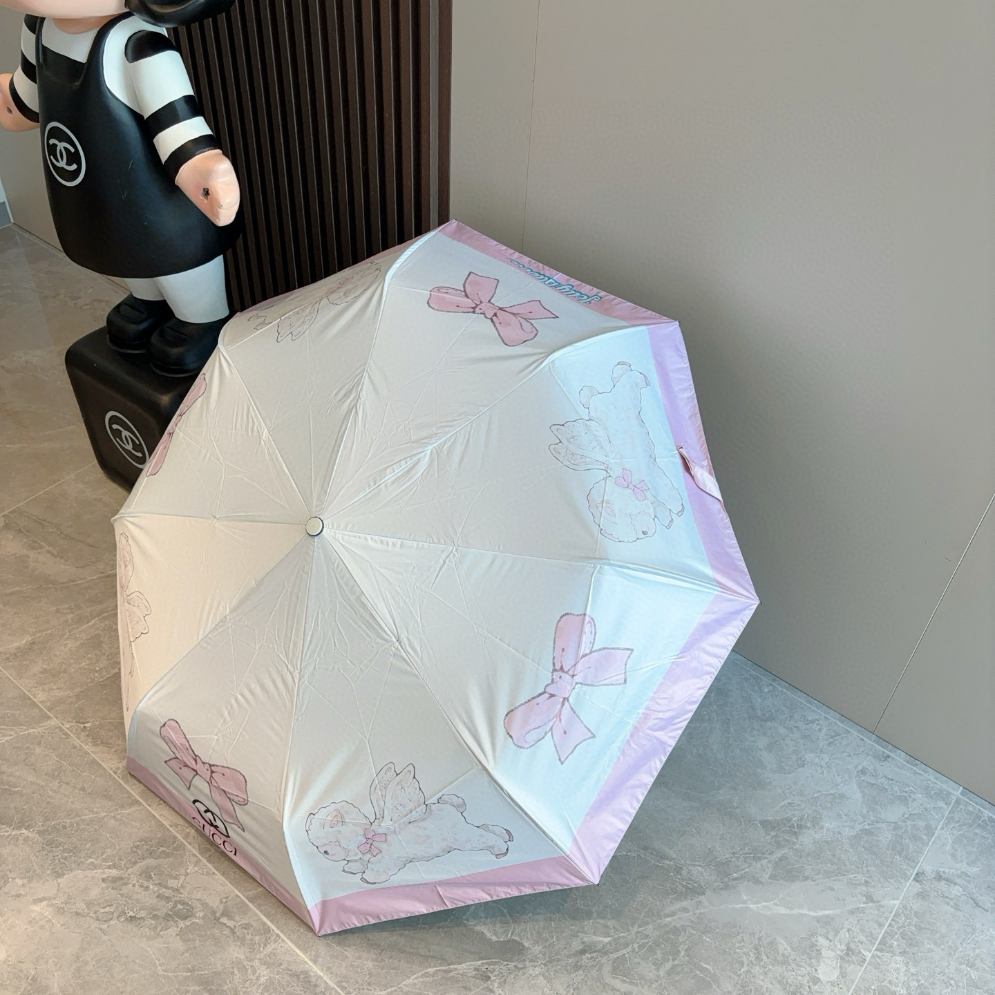  GUCCI古奇 三折自动折叠晴雨伞  时尚原单代工品质 细节精致 看得见的品质 打破一成不变 色泽纯正