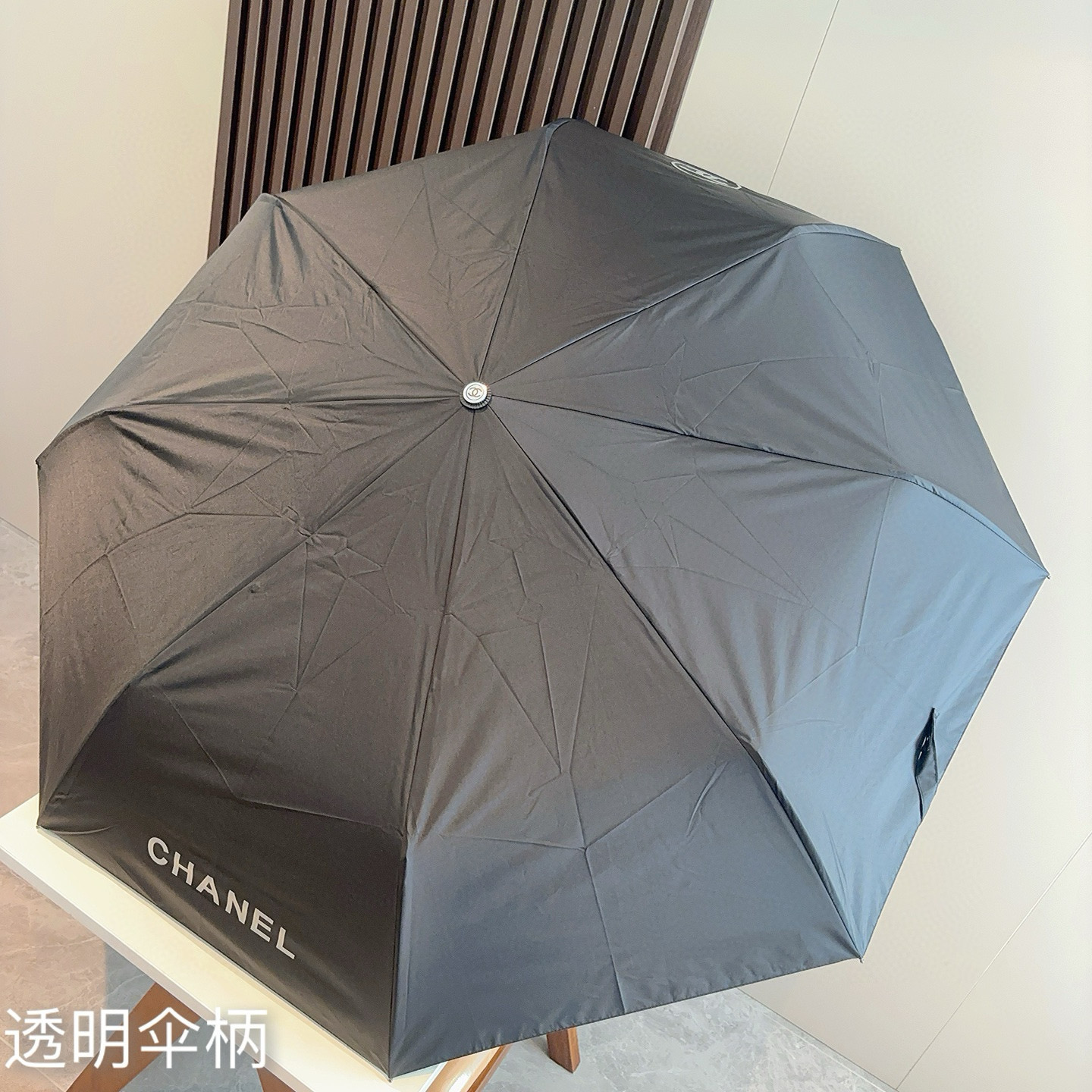  CHANEL（香奈儿）三折自动折叠晴雨伞 选用台湾进口UV防紫外线伞布 原单代工级品质 