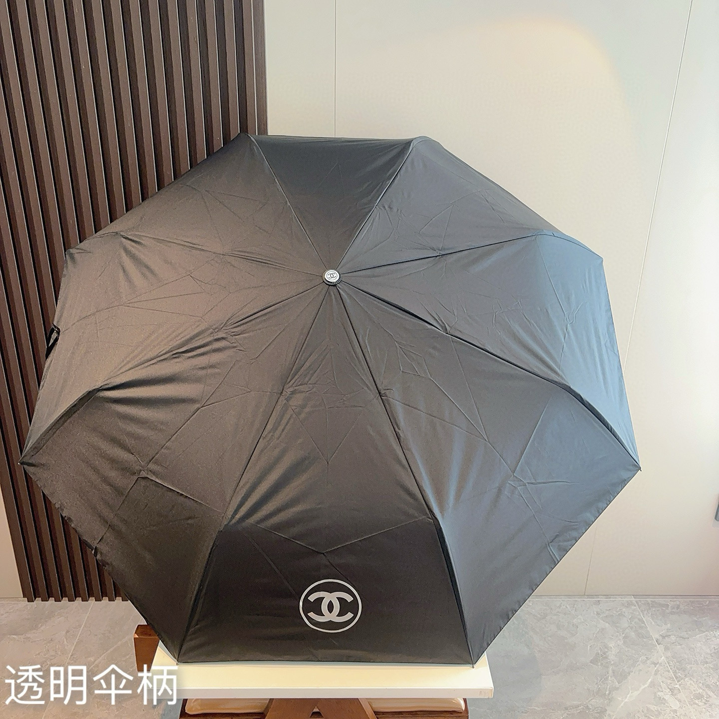  CHANEL（香奈儿）三折自动折叠晴雨伞 选用台湾进口UV防紫外线伞布 原单代工级品质 