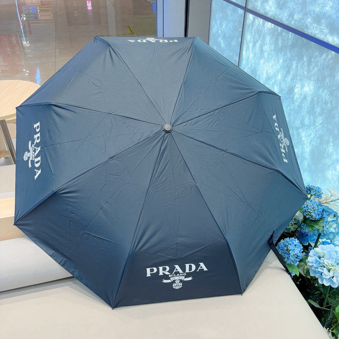   PRADA（普拉达）素色系列 奢华时尚单品 原单代工级品质 选用铝合金+玻纤 抗风雨性能佳 一键自动