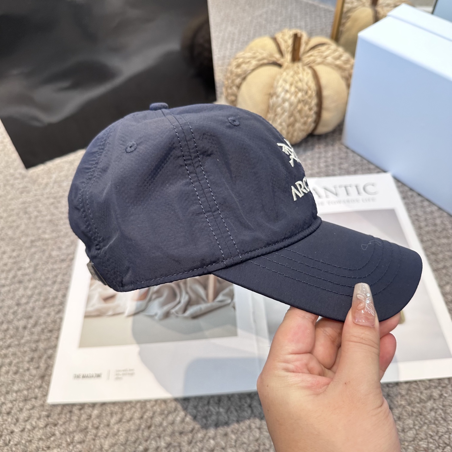   ARCTERYX SMALL BIRD HAT 始祖鸟刺绣标弯檐棒球帽轻量帽子防晒帽遮阳帽情侣款SM