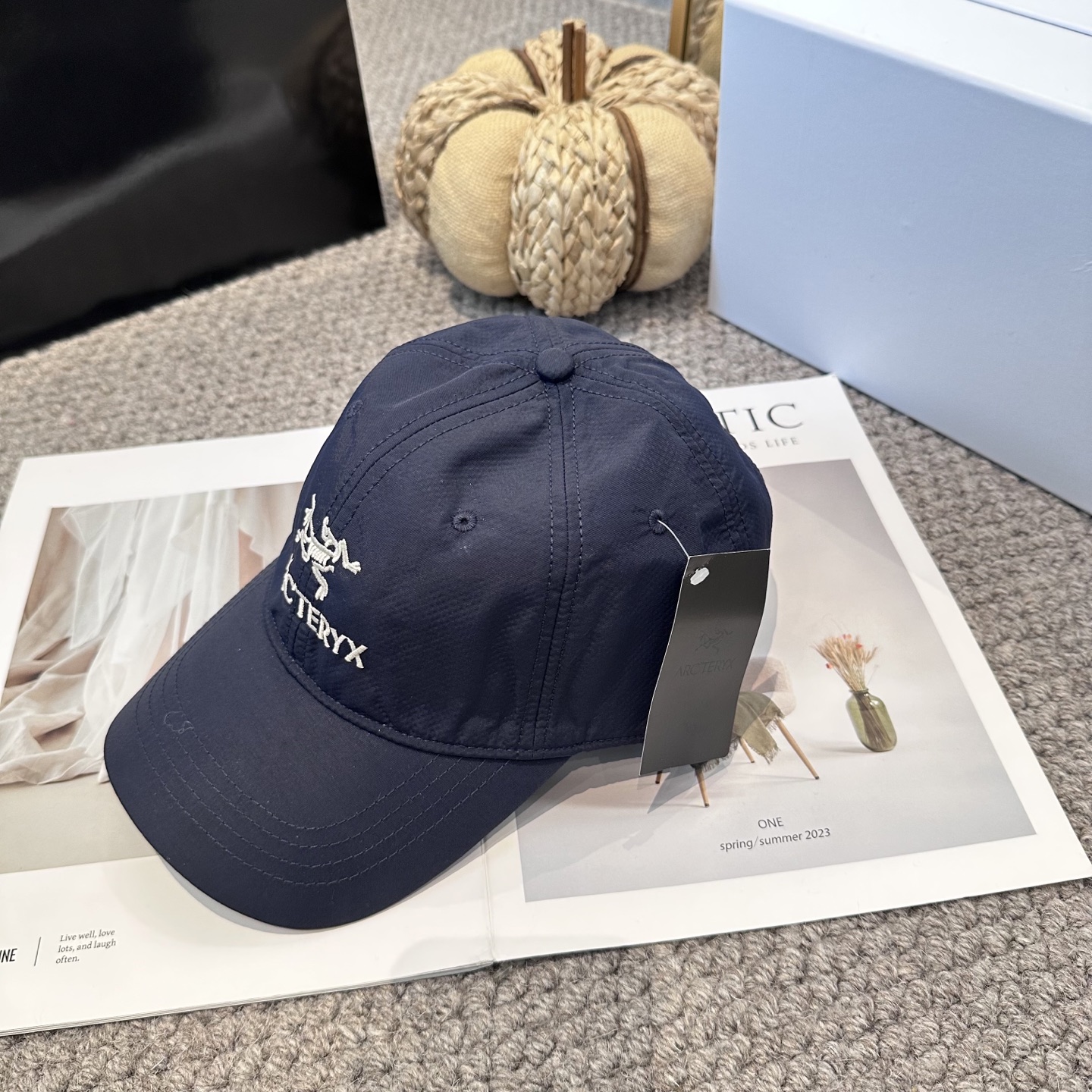   ARCTERYX SMALL BIRD HAT 始祖鸟刺绣标弯檐棒球帽轻量帽子防晒帽遮阳帽情侣款SM