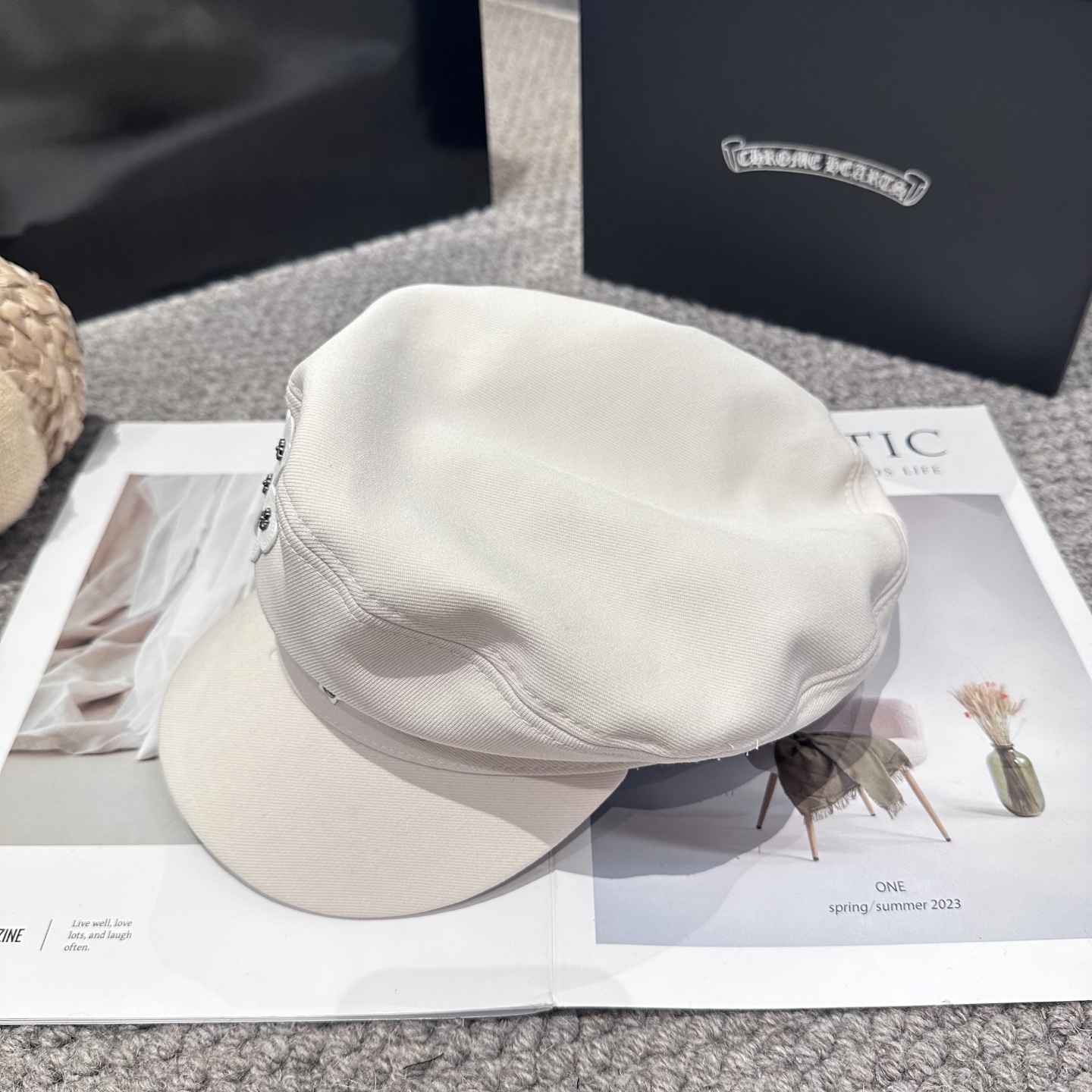  Chrome Hearts 克罗心💓新款秋冬时尚设计百搭军帽，谁带谁好看👄