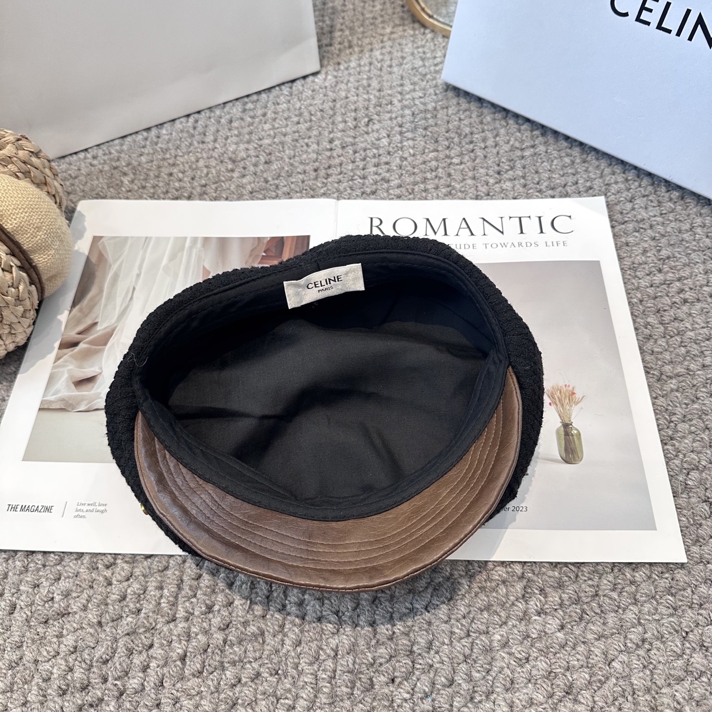  【CELINE赛琳】新款秋冬款八角帽出货，大牌款超好搭配，赶紧入手！