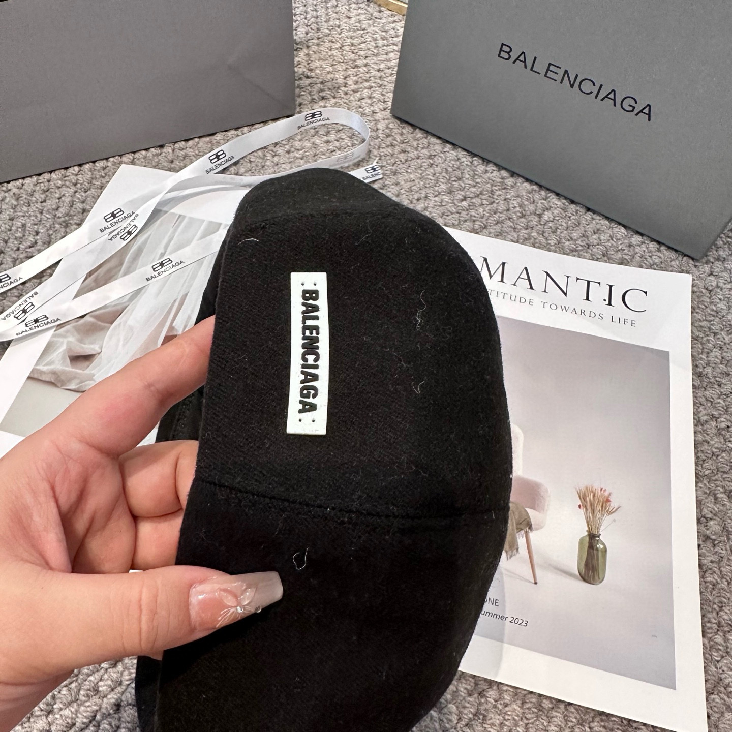  巴黎世家 贝雷帽子女春秋网红日系复古百搭画家帽品脸小凹造型八角帽