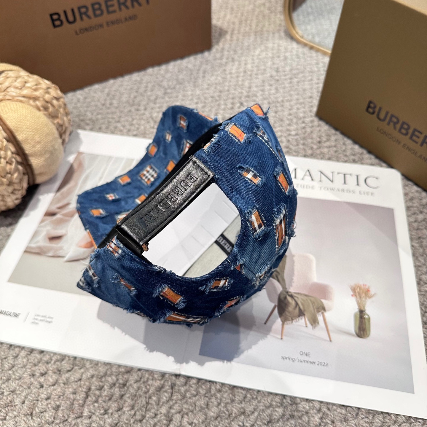  巴宝莉BURBERRY官网同步上线 韩版新款英伦风定制款11原单品质 男女通用棒球帽 美邦工艺 高版品