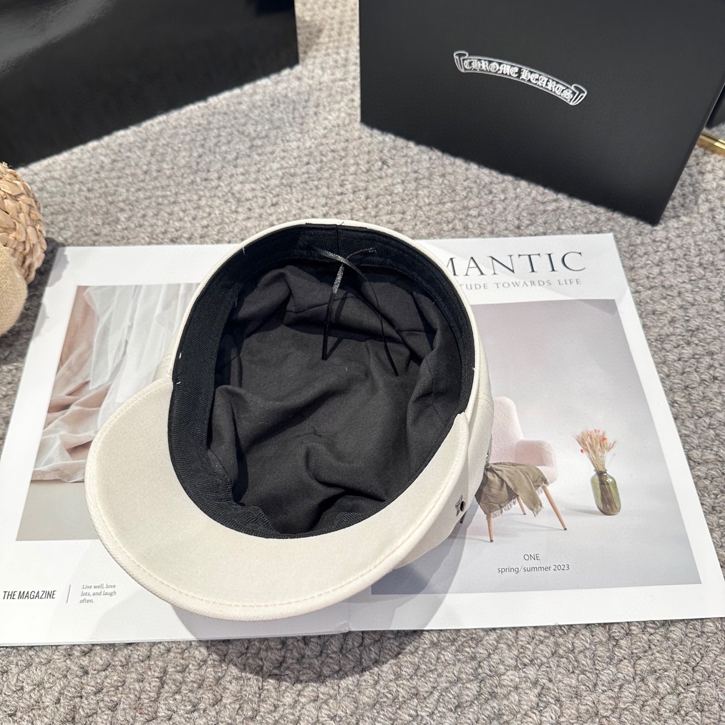  Chrome Hearts 克罗心💓新款秋冬时尚设计百搭军帽，谁带谁好看👄