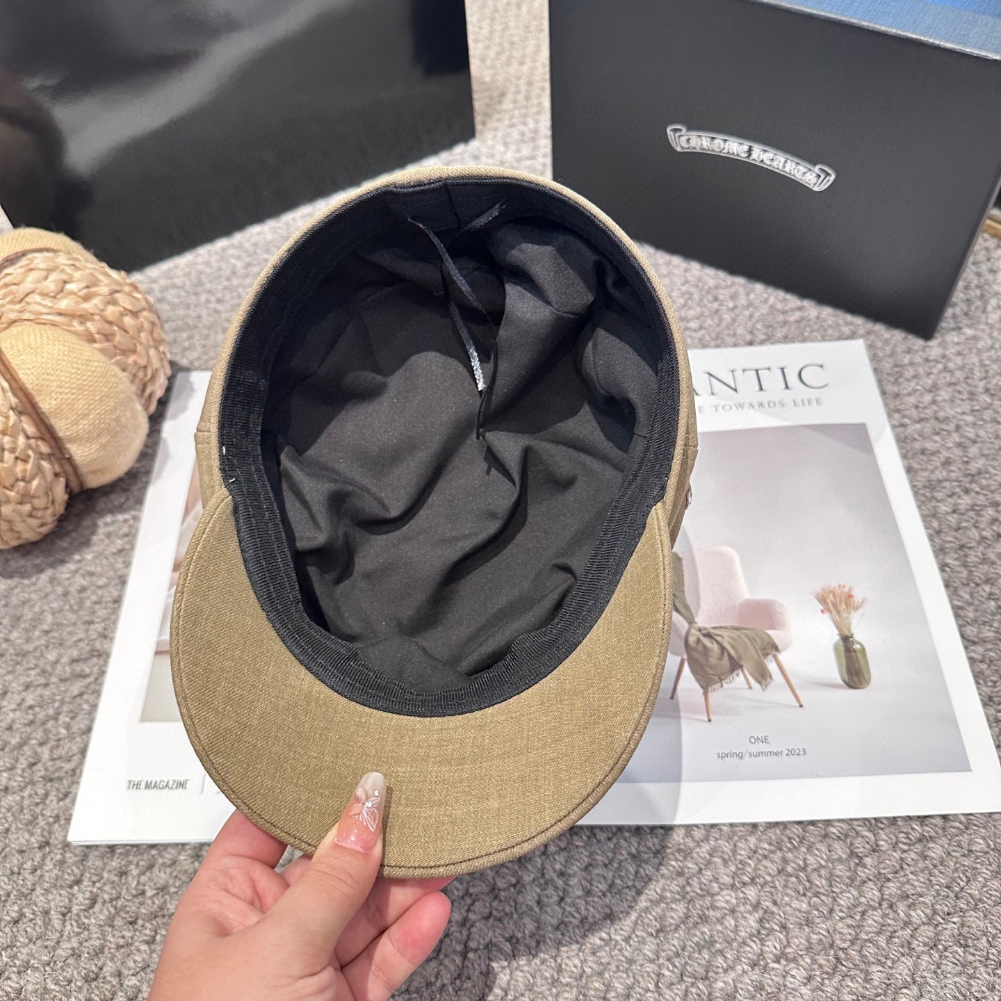  Chrome Hearts 克罗心💓新款秋冬时尚设计百搭军帽，谁带谁好看👄