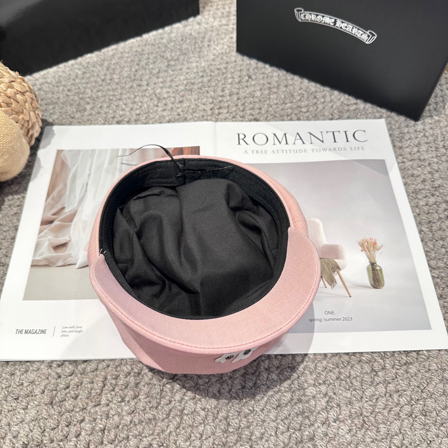  Chrome Hearts 克罗心💓新款秋冬时尚设计百搭军帽，谁带谁好看👄