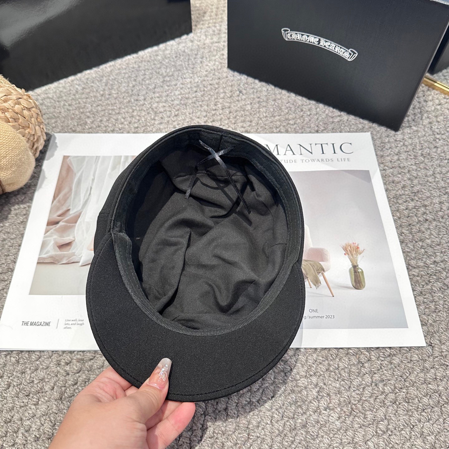  Chrome Hearts 克罗心💓新款秋冬时尚设计百搭军帽，谁带谁好看👄