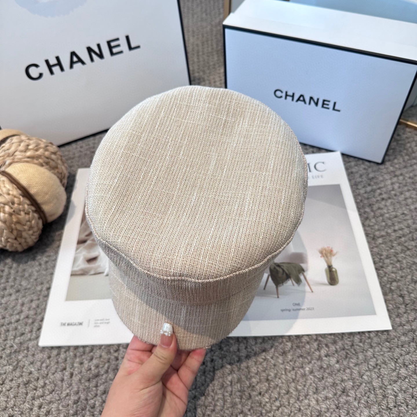 CHANEL高版本 香奈儿 新款军帽 ，简约经典logo，质感超级赞👍，精致大牌范，女神必备神器 