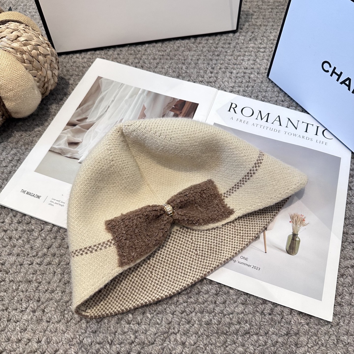 CHANEL 香奈儿 新款秋冬款盆帽渔夫帽 出货，大牌款超好搭配，赶紧入手！