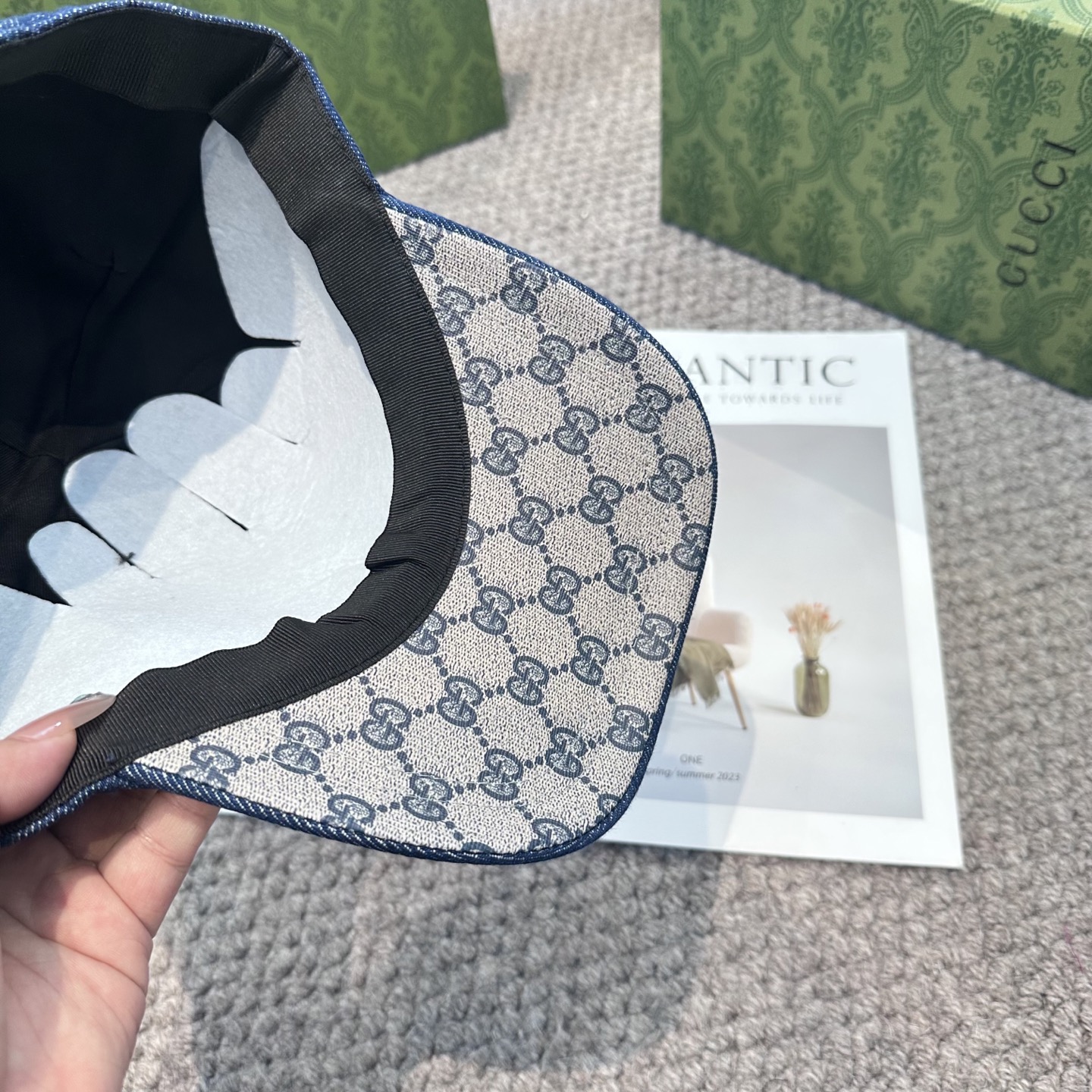 GUCCI古奇棒球帽 2025新款 工艺非常精美 高档大气上档次！低调奢华，方便携带！