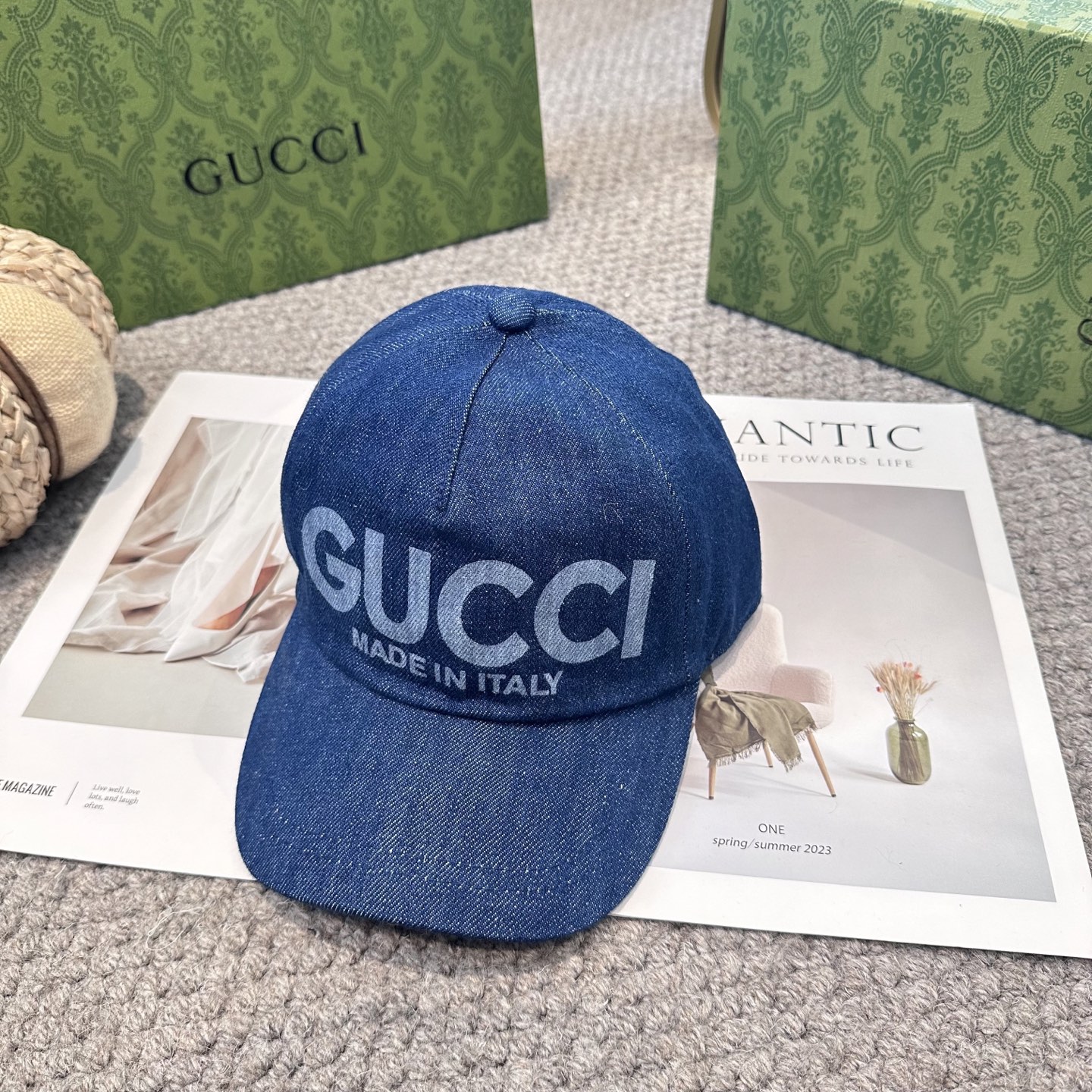 GUCCI古奇棒球帽 2025新款 工艺非常精美 高档大气上档次！低调奢华，方便携带！
