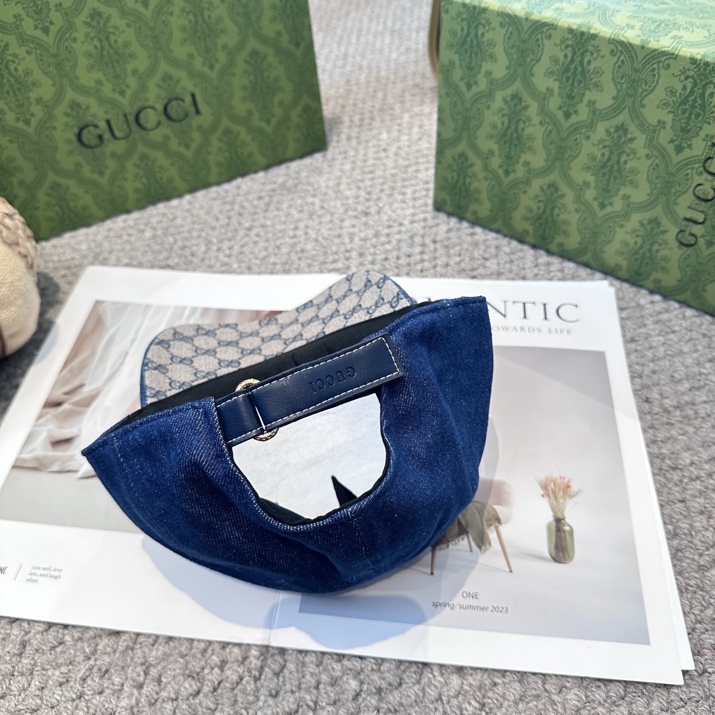 GUCCI古奇棒球帽 2025新款 工艺非常精美 高档大气上档次！低调奢华，方便携带！