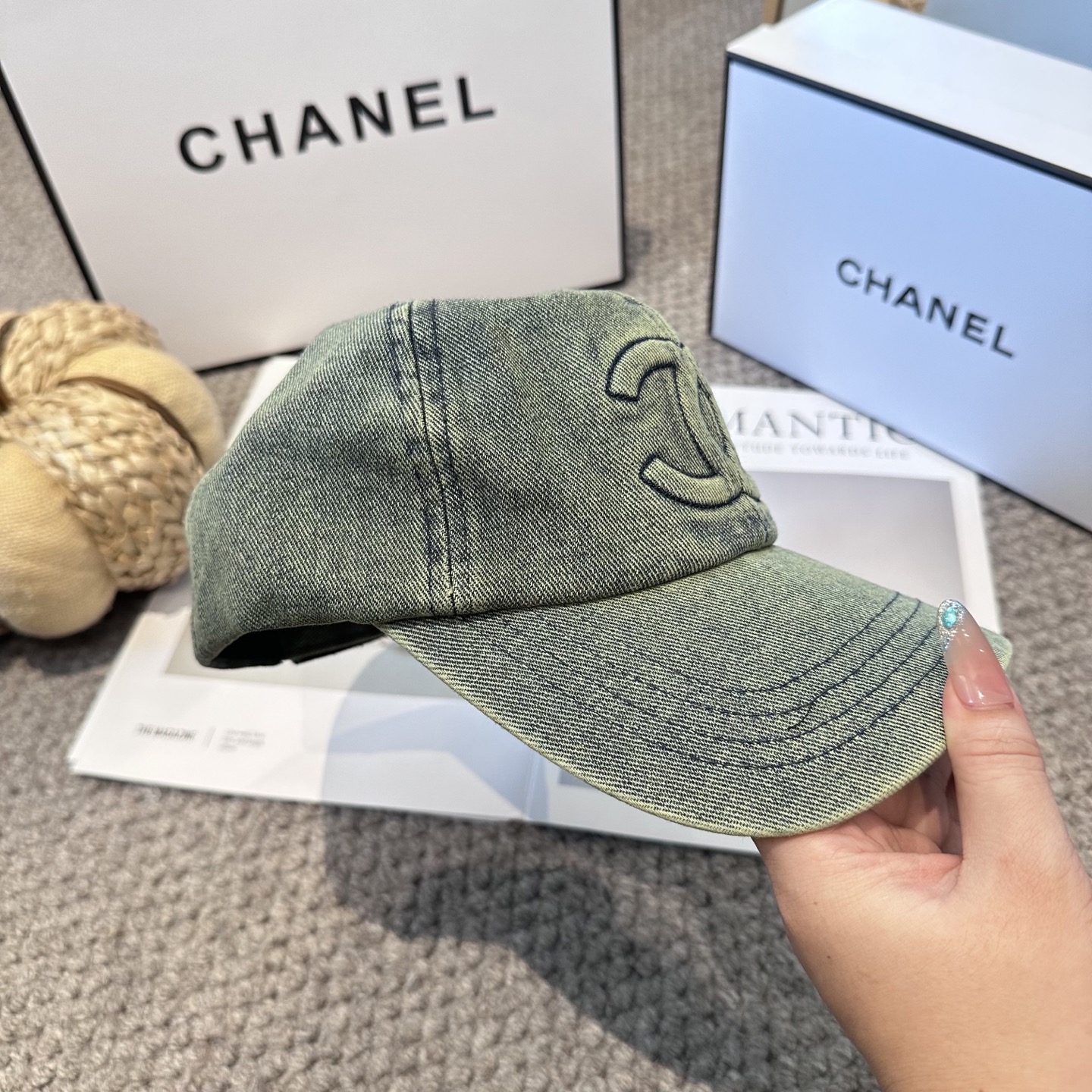  CHANEL香奈儿 新款双Clogo棒球帽，新款出货，大牌款超好搭配，赶紧入手！