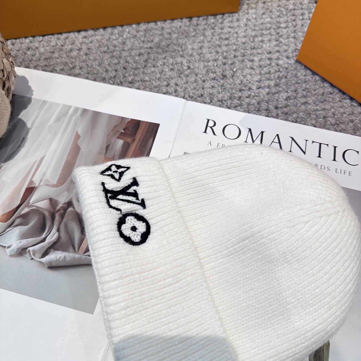 Lv路易威登专柜货，针织毛线帽，男女同款 正品开模