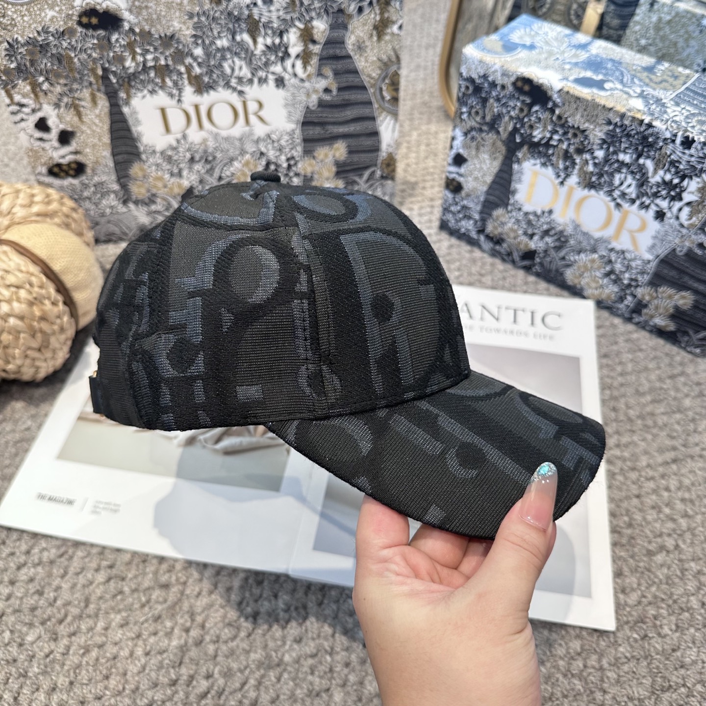 DIOR迪奥 老花官网同步新款发布 D家棒球帽🧢超级火爆