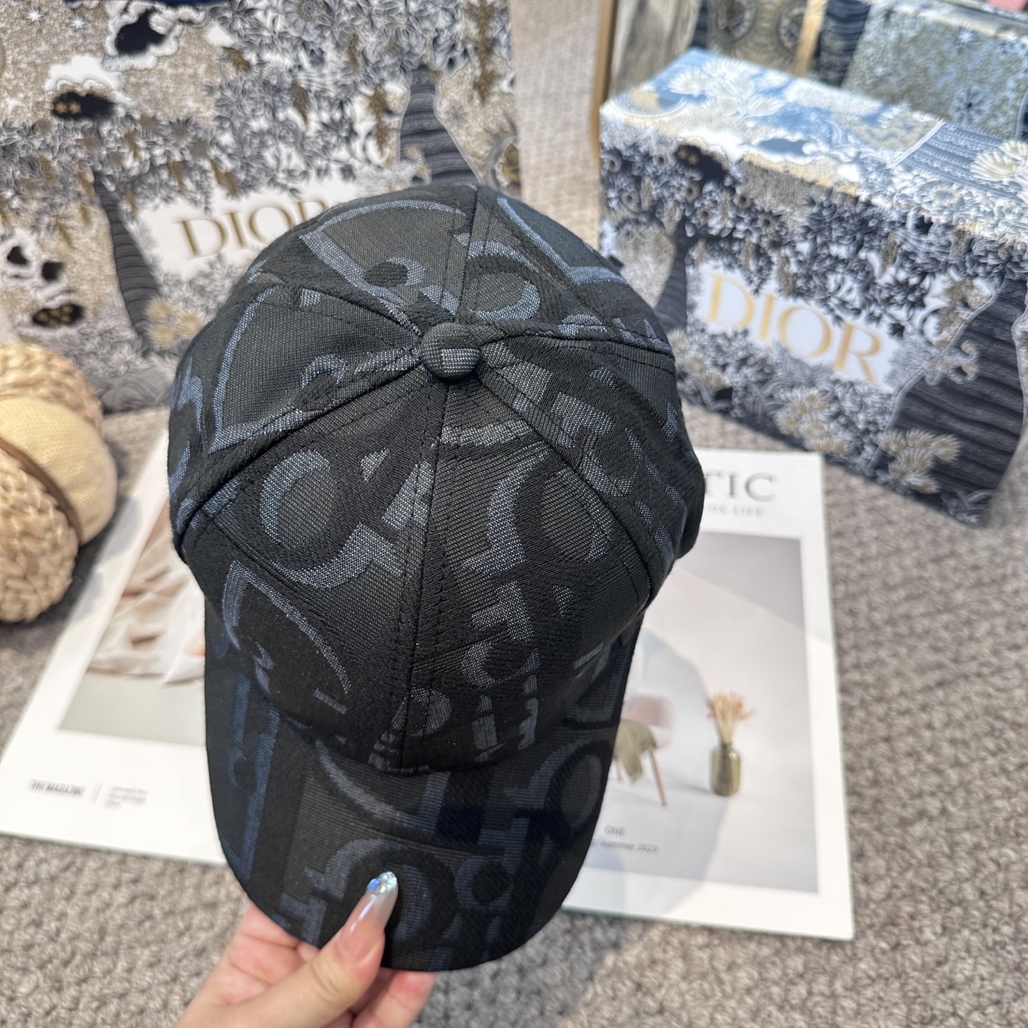 DIOR迪奥 老花官网同步新款发布 D家棒球帽🧢超级火爆