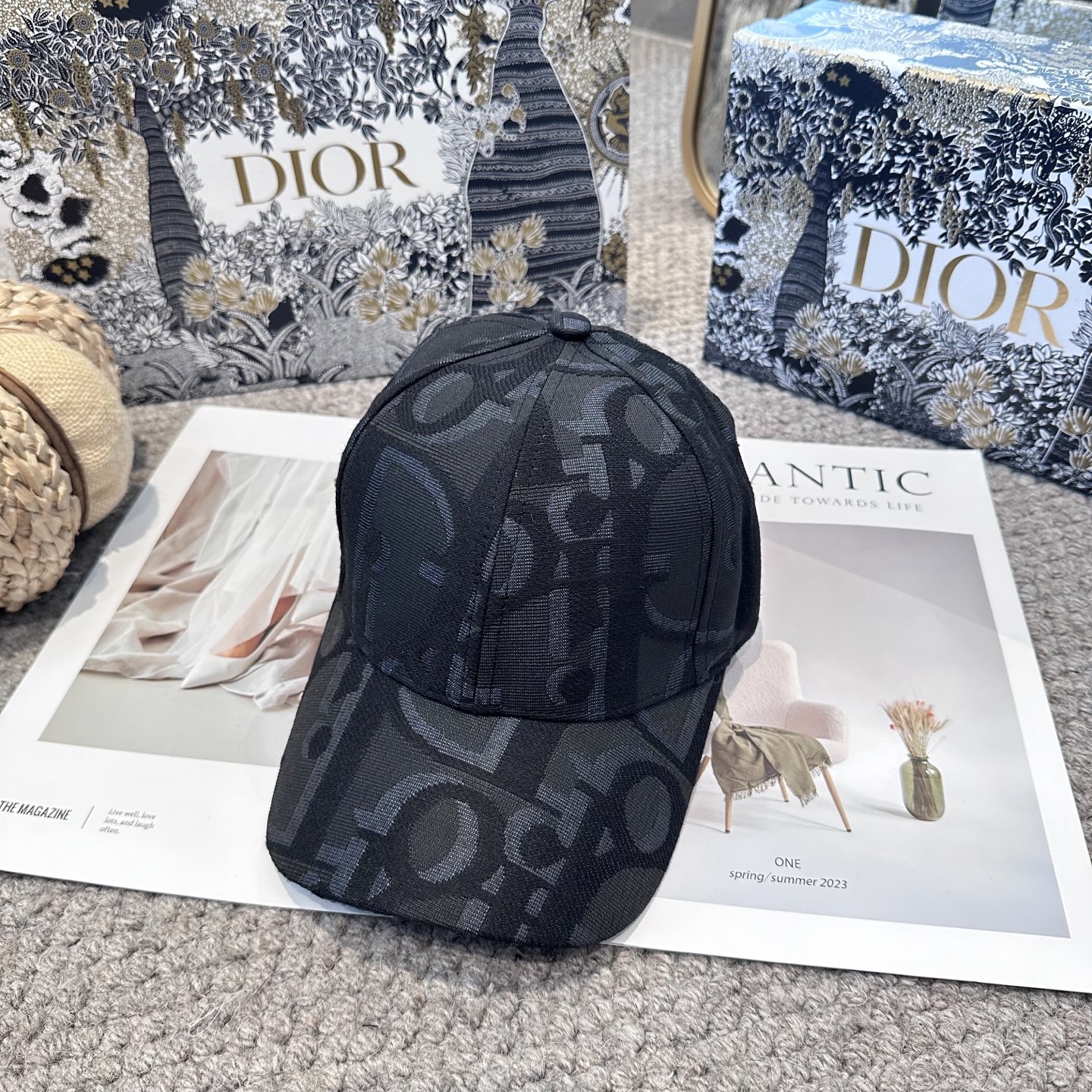 DIOR迪奥 老花官网同步新款发布 D家棒球帽🧢超级火爆