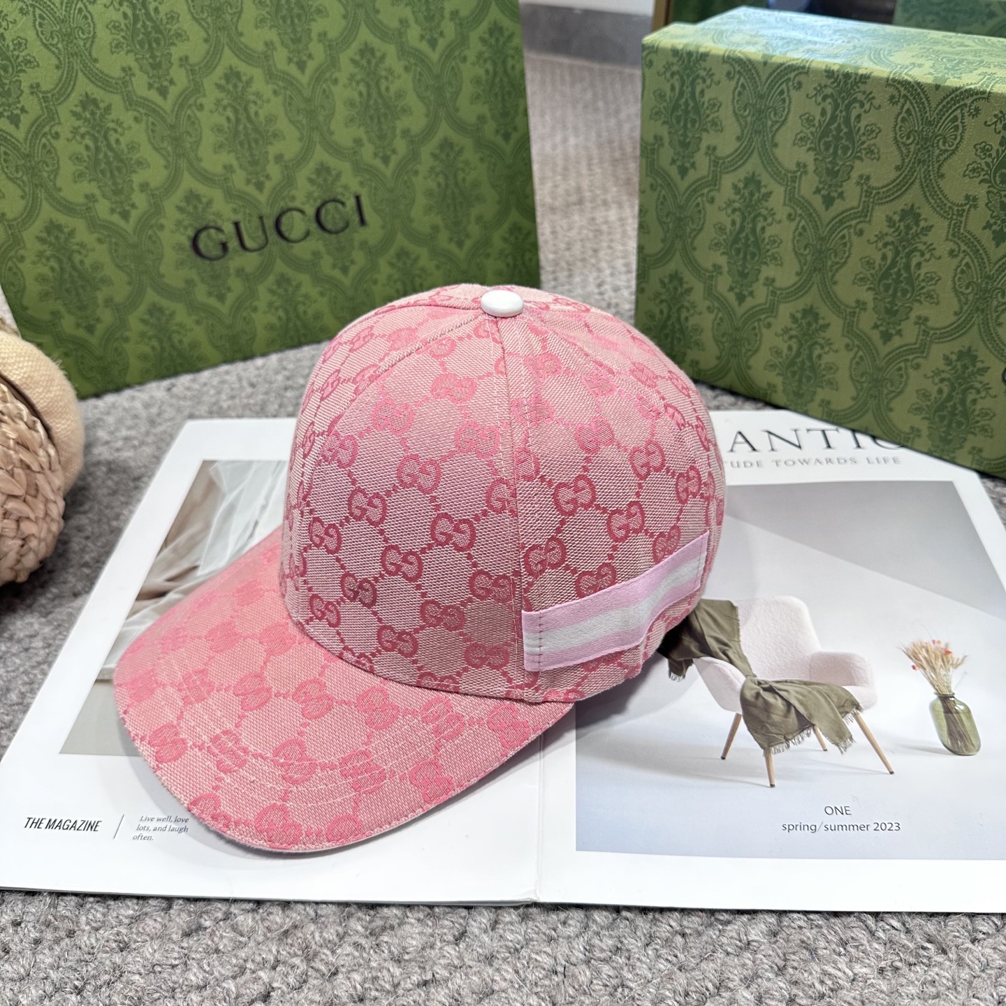 GUCCI古奇棒球帽 2025新款 工艺非常精美 高档大气上档次！低调奢华，方便携带！