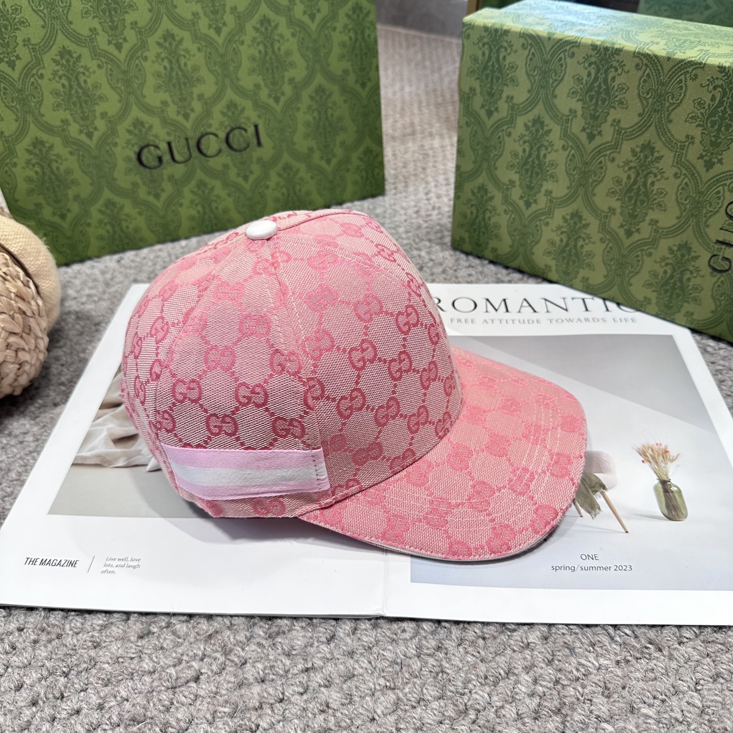 GUCCI古奇棒球帽 2025新款 工艺非常精美 高档大气上档次！低调奢华，方便携带！