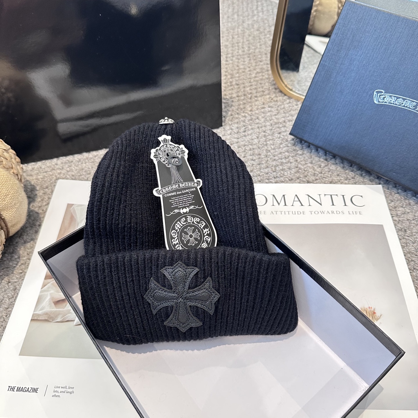 克罗心 秋冬款羊毛针织毛线帽这款必定是极简主义的最爱干净，利索，时尚百搭，绝对不挑脸型！属于时尚经典的万