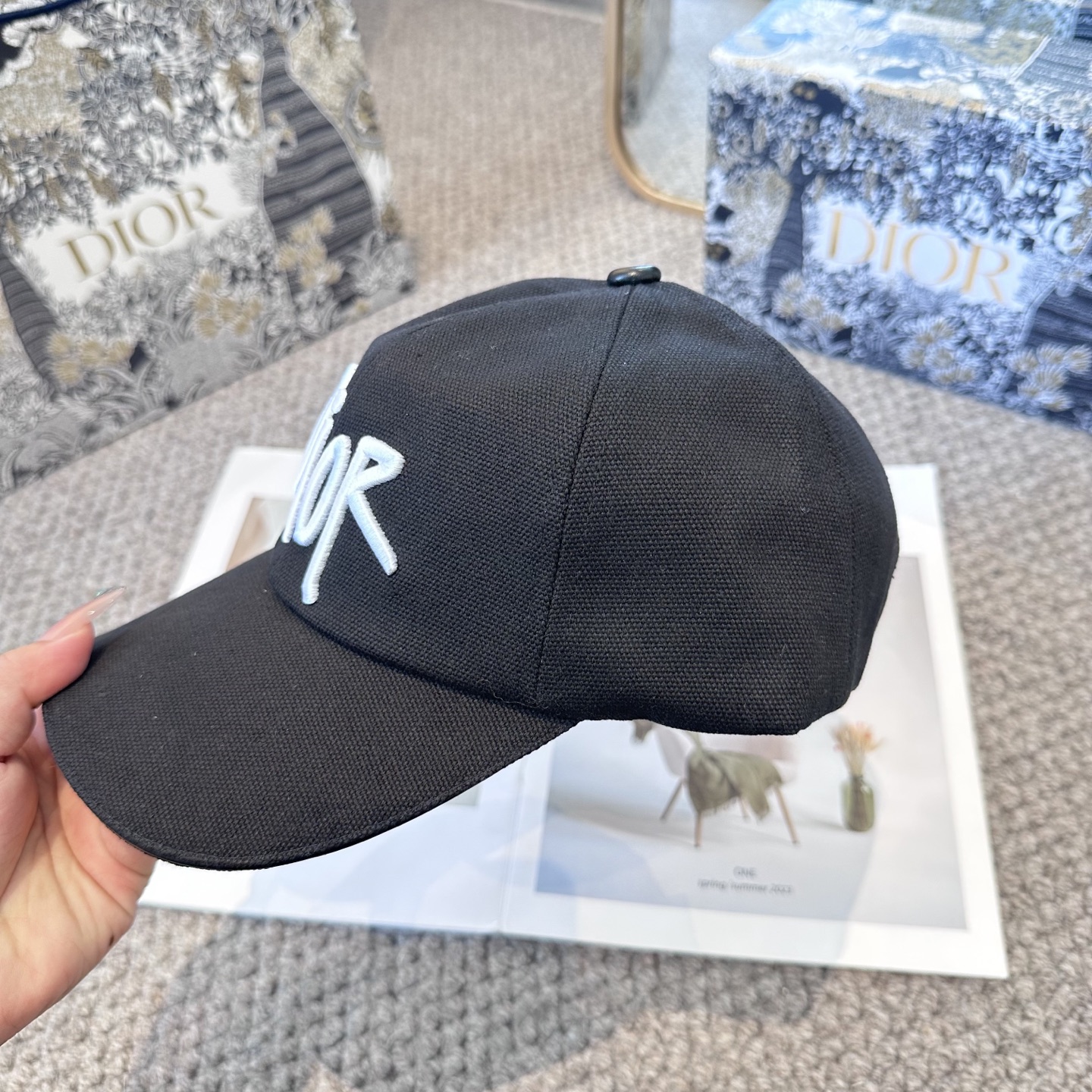 DIOR迪奥 官网同步新款发布 D家棒球帽🧢超级火爆