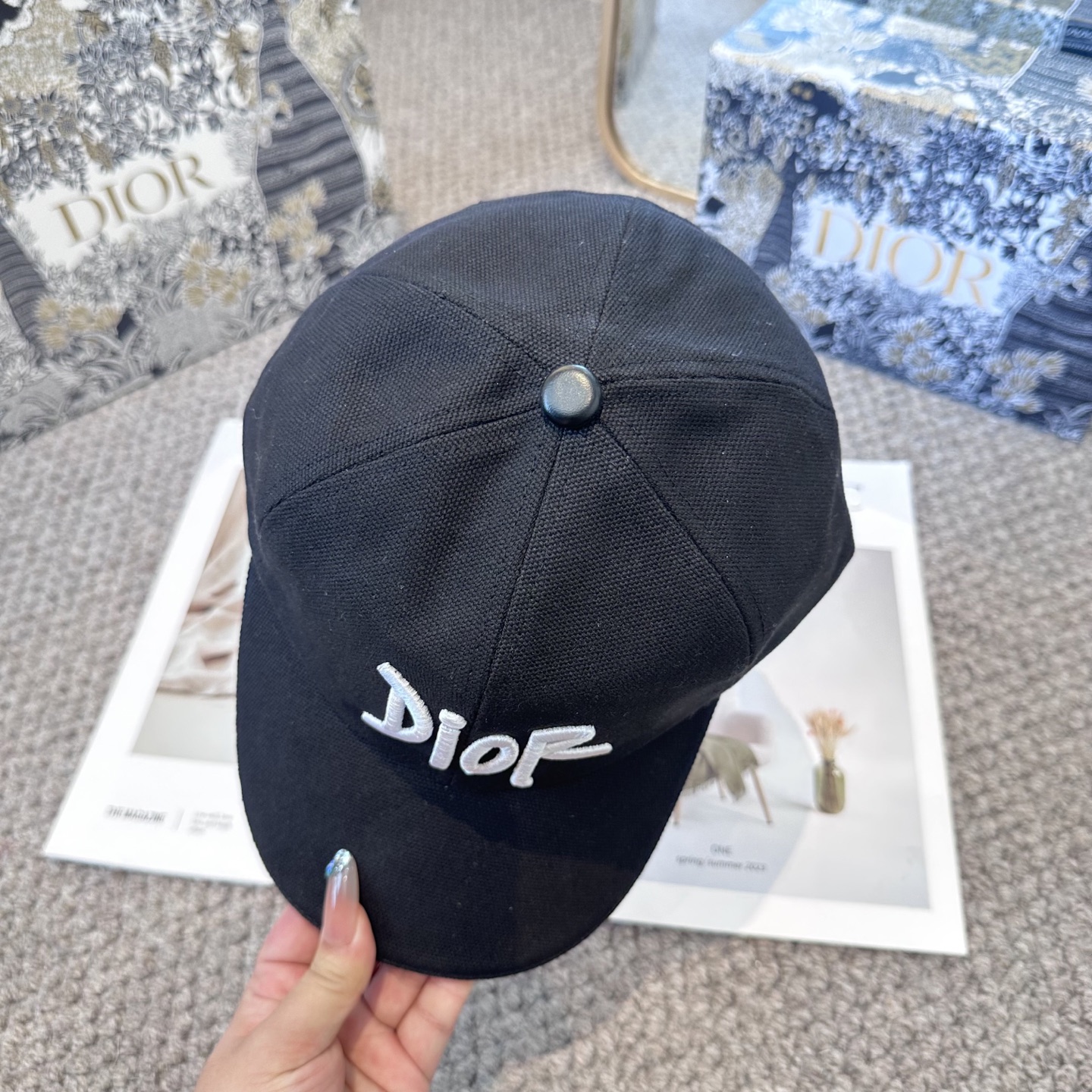 DIOR迪奥 官网同步新款发布 D家棒球帽🧢超级火爆