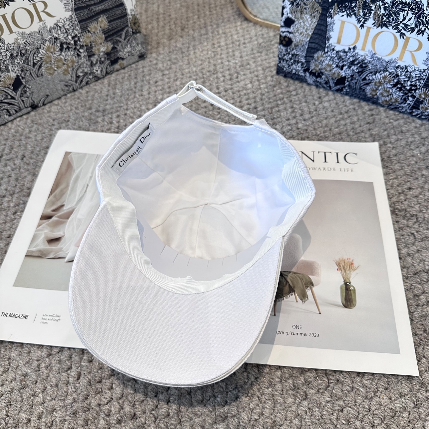 P67 DIOR迪奥 官网同步新款发布 D家棒球帽🧢超级火爆