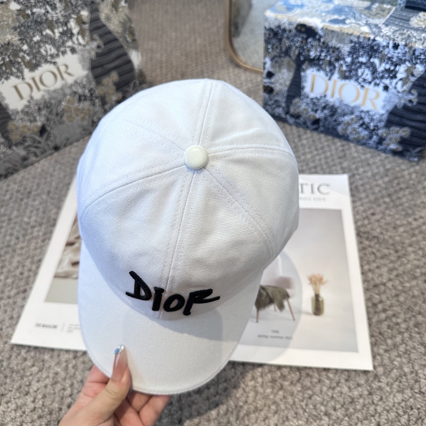 P67 DIOR迪奥 官网同步新款发布 D家棒球帽🧢超级火爆