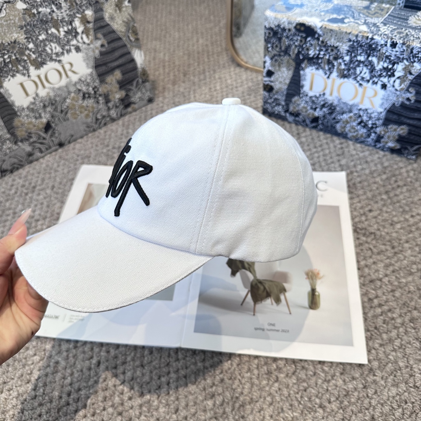 P67 DIOR迪奥 官网同步新款发布 D家棒球帽🧢超级火爆