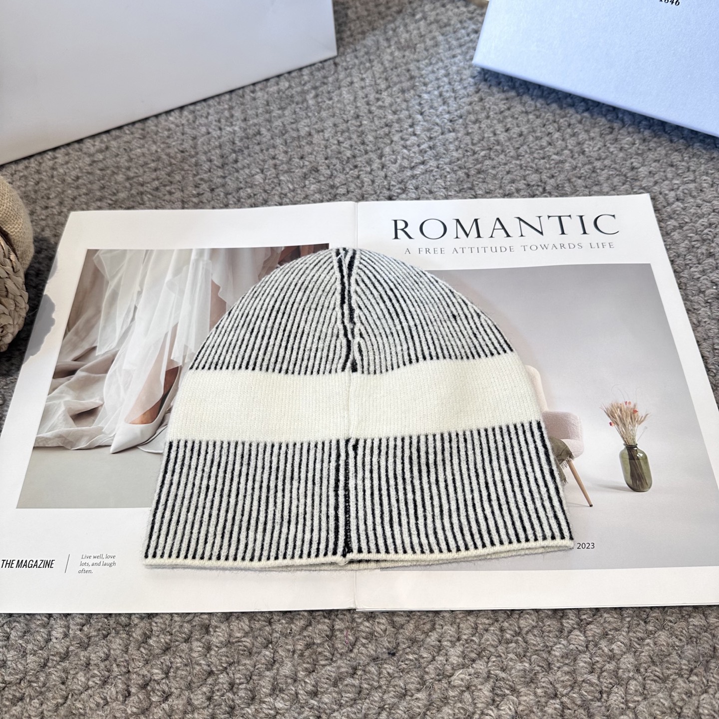 LOEWE罗意威秋冬新款毛线帽，时尚大牌 男女款通用款