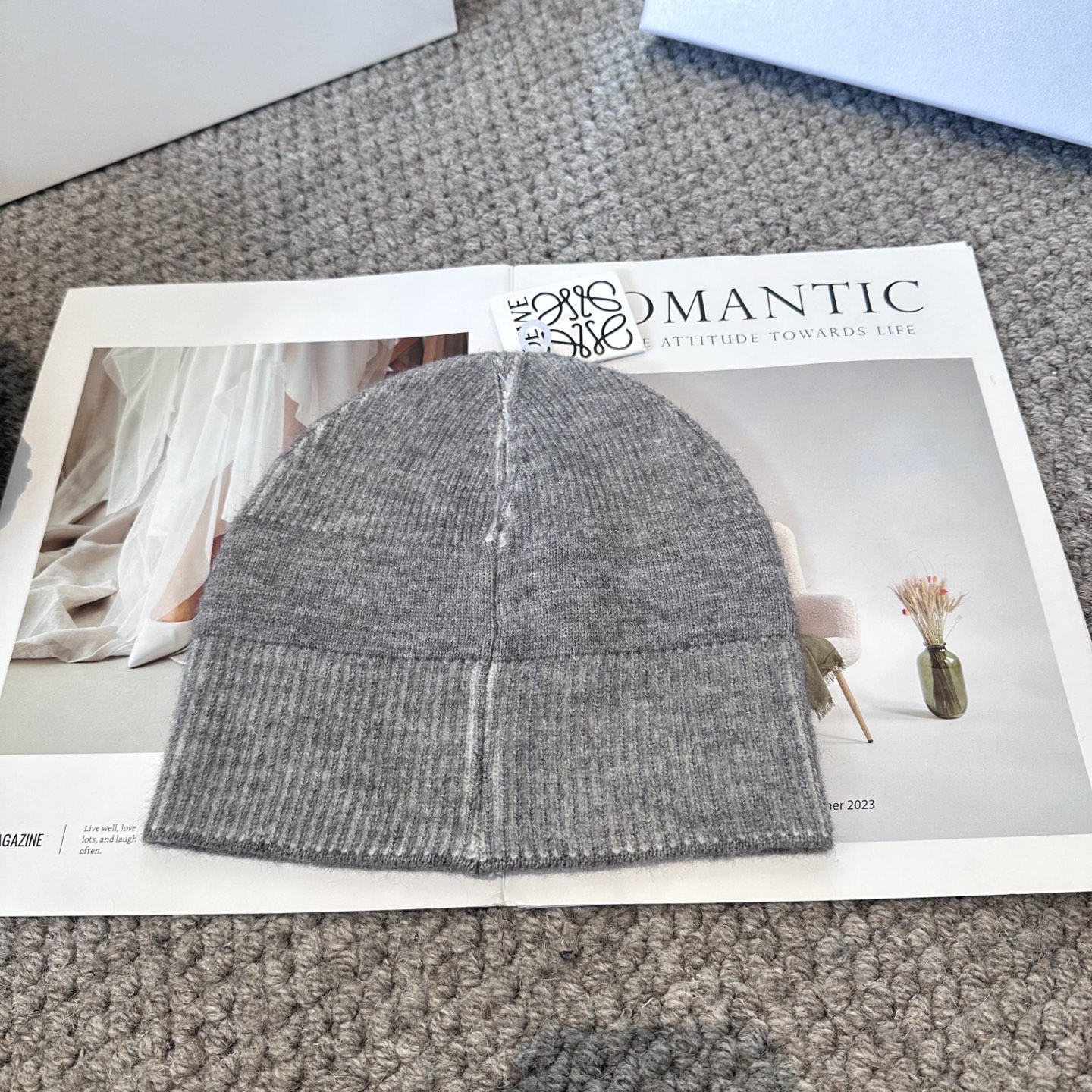 LOEWE罗意威秋冬新款毛线帽，时尚大牌 男女款通用款