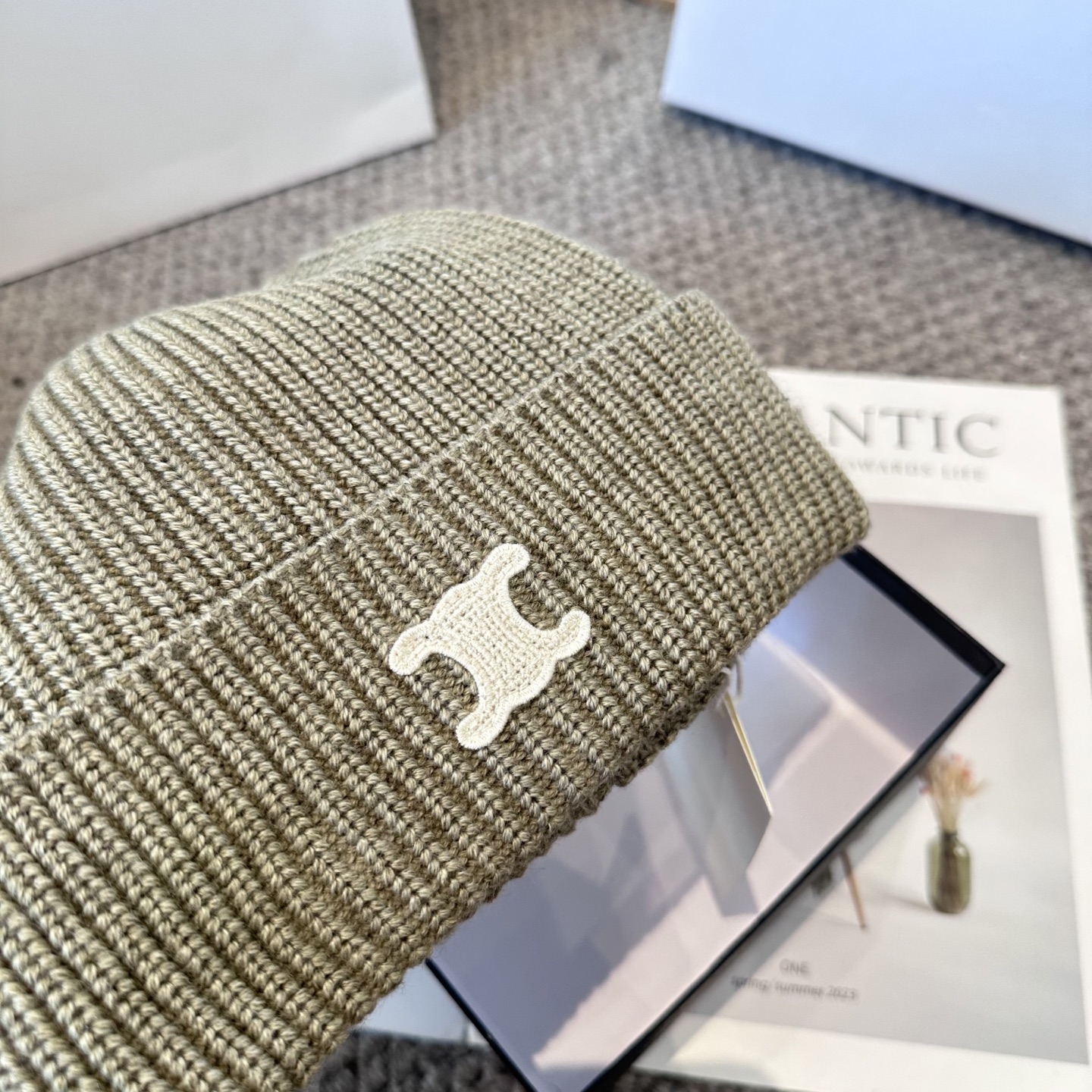 Celine 赛琳 2025秋冬新款毛线帽，男女款针织帽