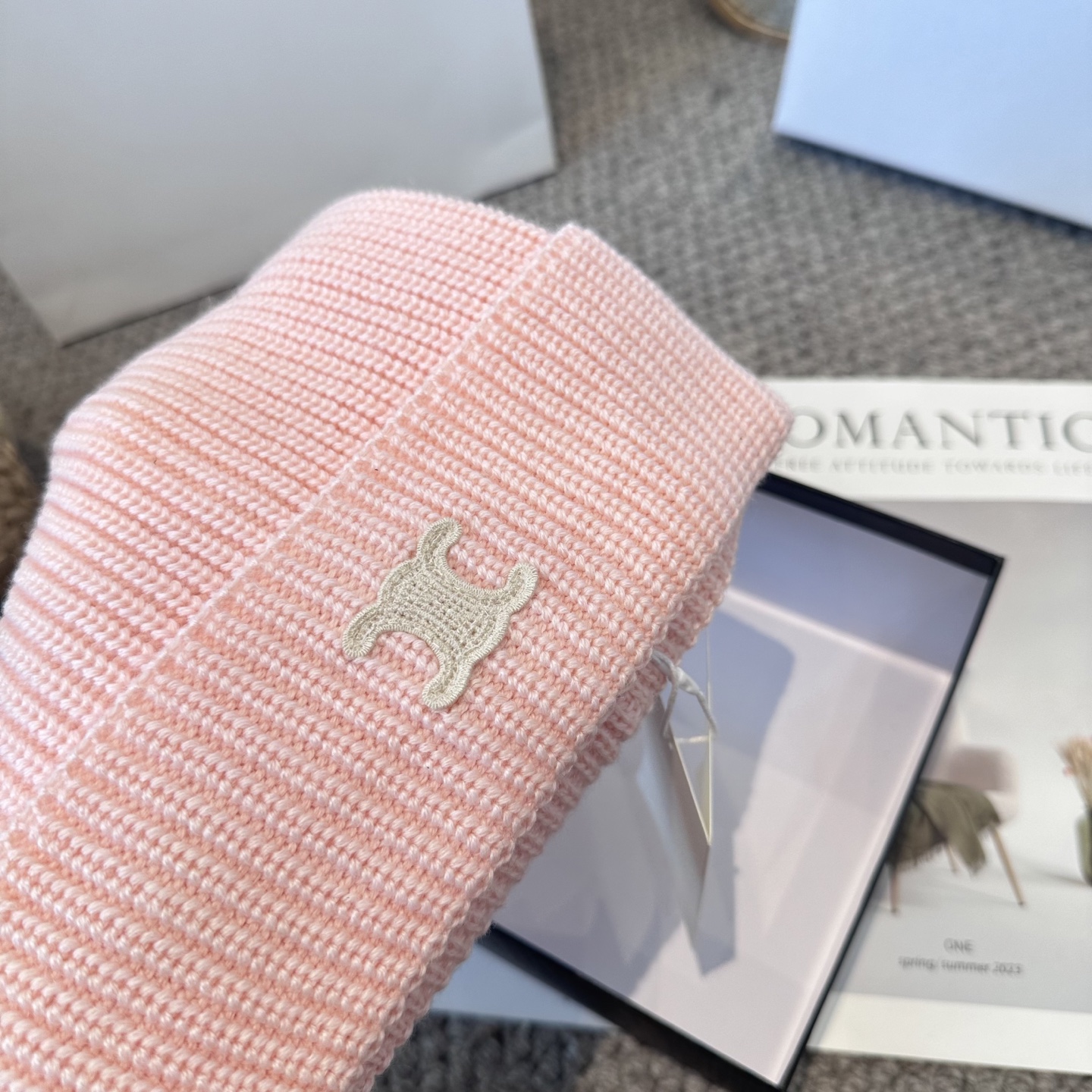 Celine 赛琳 2025秋冬新款毛线帽，男女款针织帽