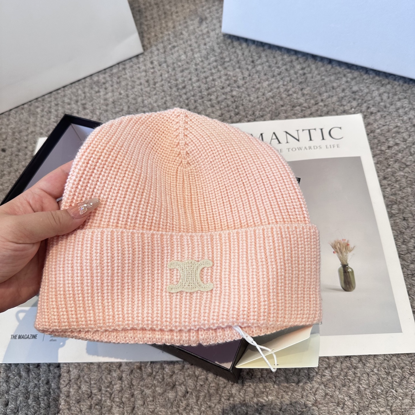 Celine 赛琳 2025秋冬新款毛线帽，男女款针织帽