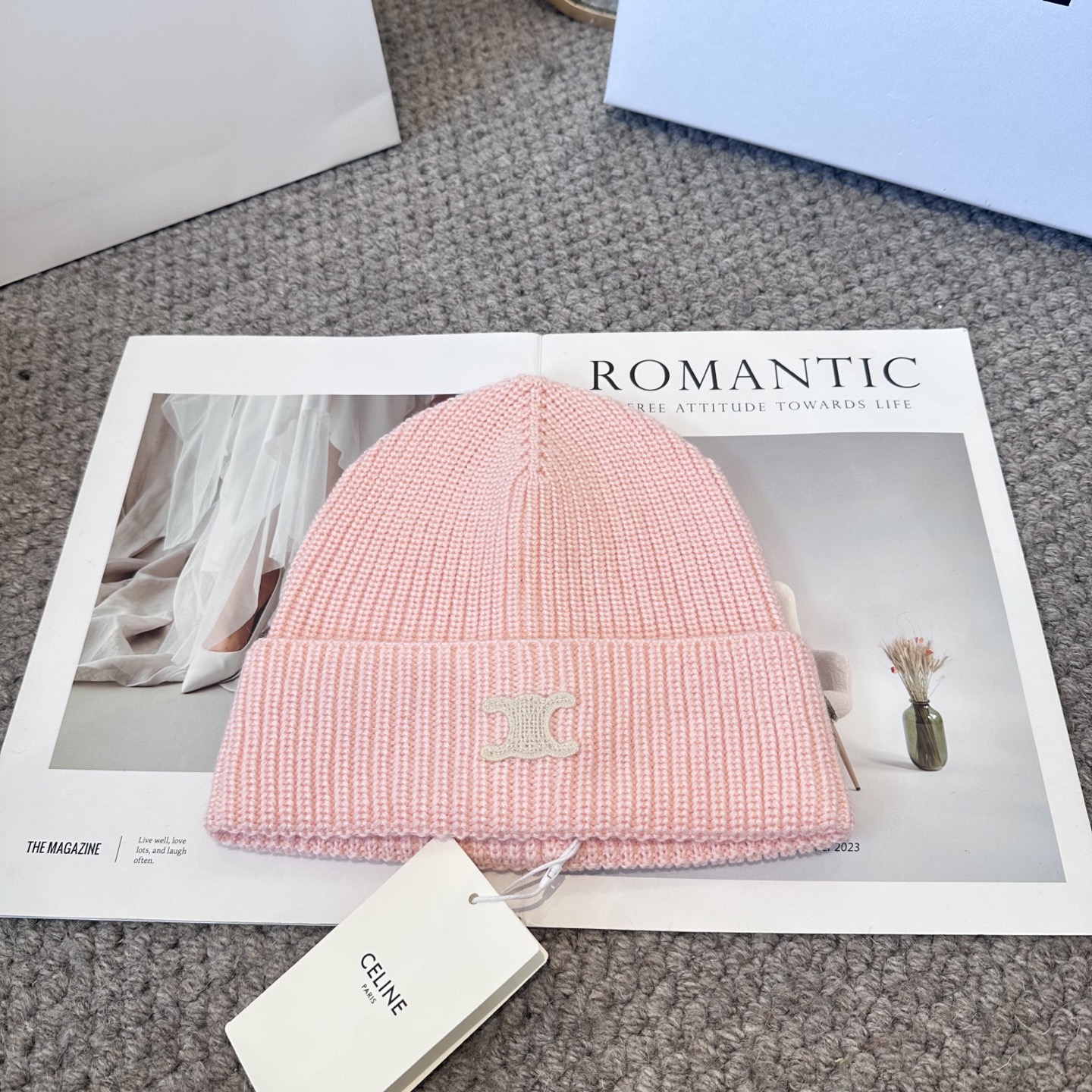 Celine 赛琳 2025秋冬新款毛线帽，男女款针织帽