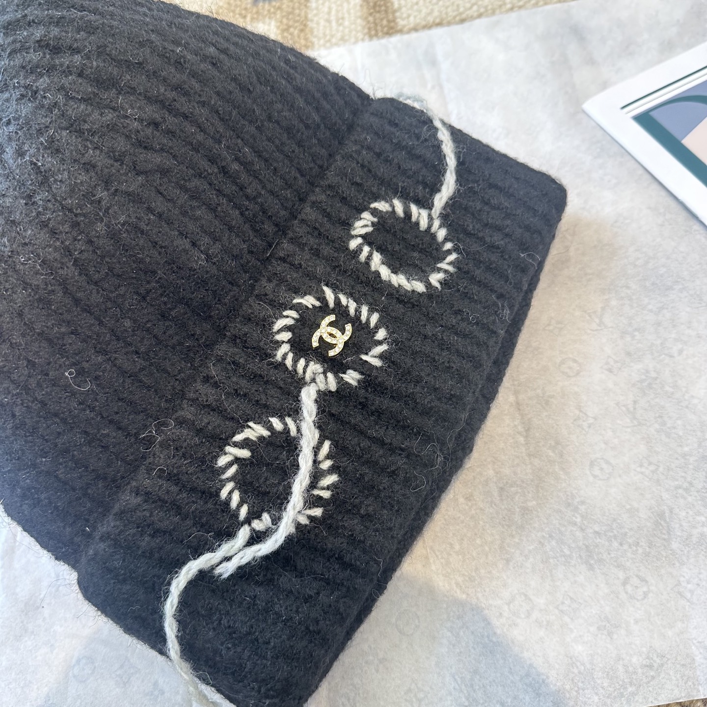 Chanel香奈儿毛线帽