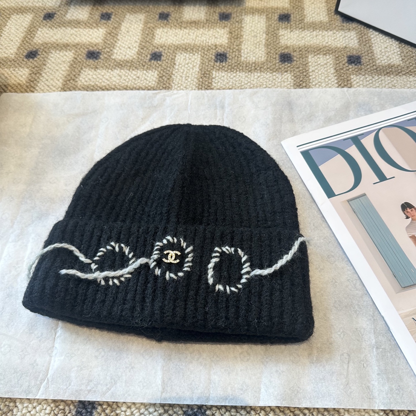 Chanel香奈儿毛线帽