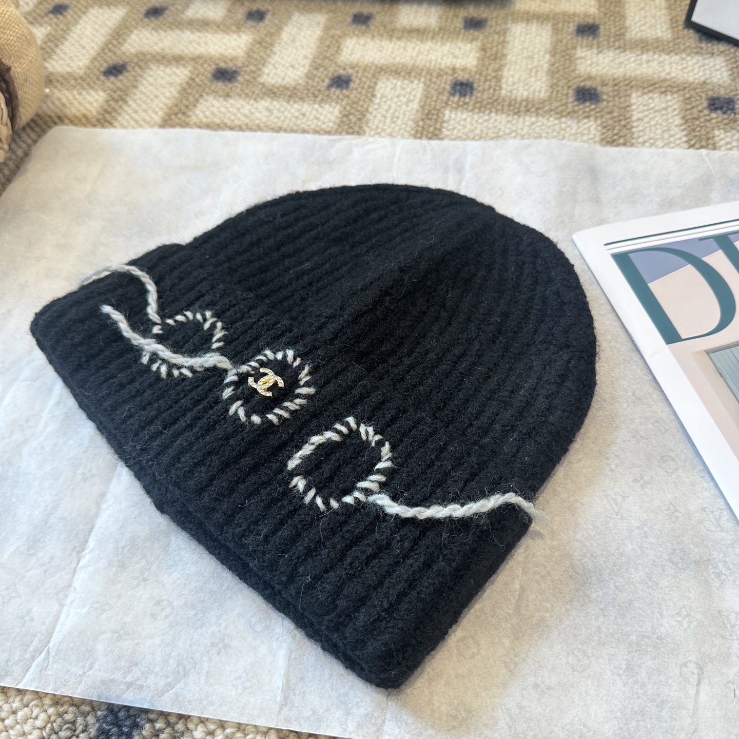 Chanel香奈儿毛线帽