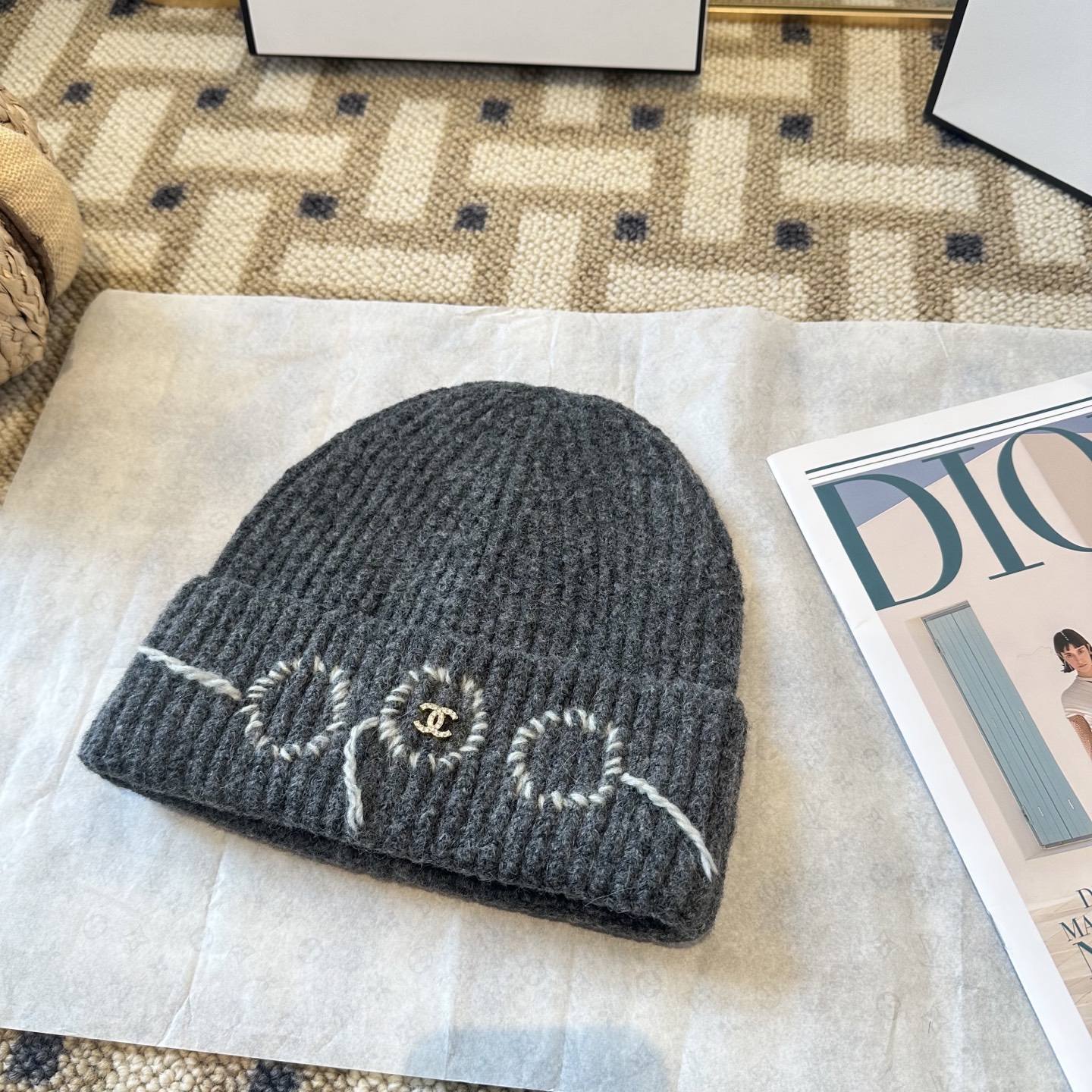 Chanel香奈儿毛线帽