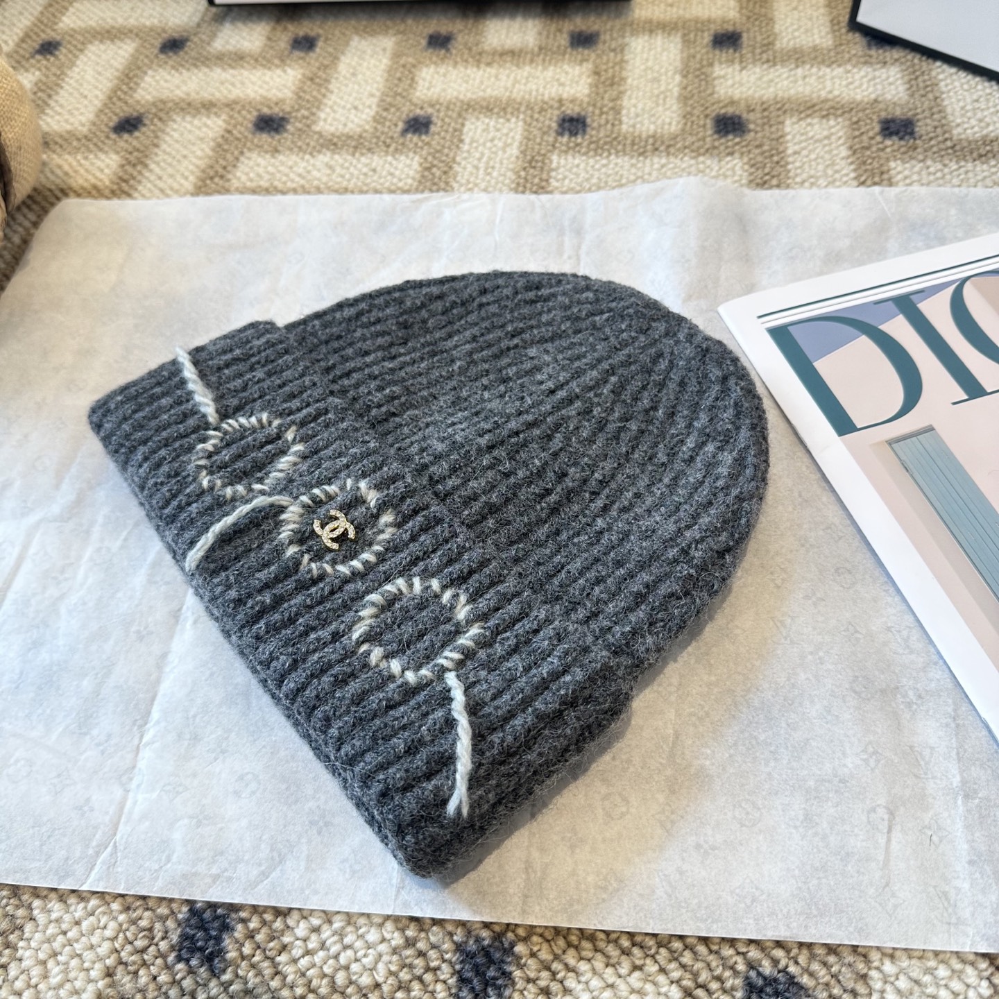 Chanel香奈儿毛线帽