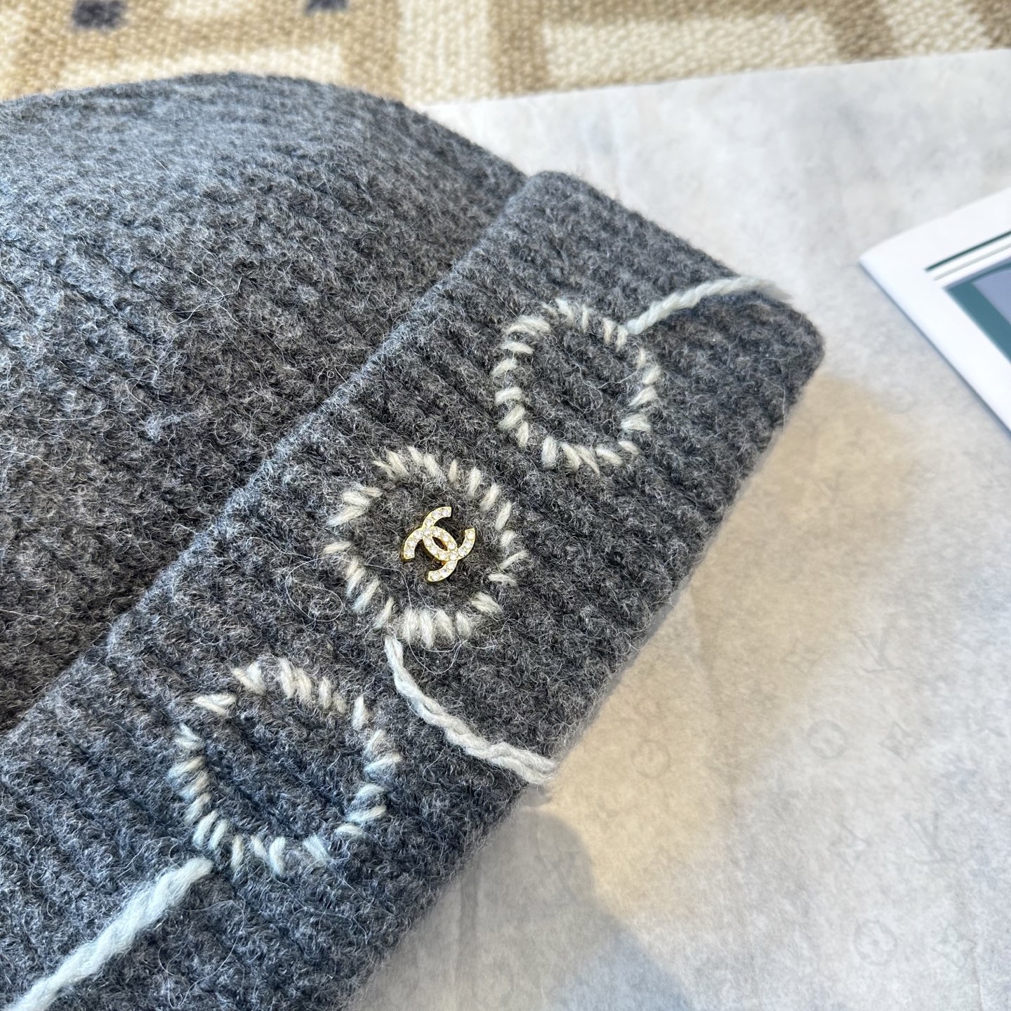 Chanel香奈儿毛线帽