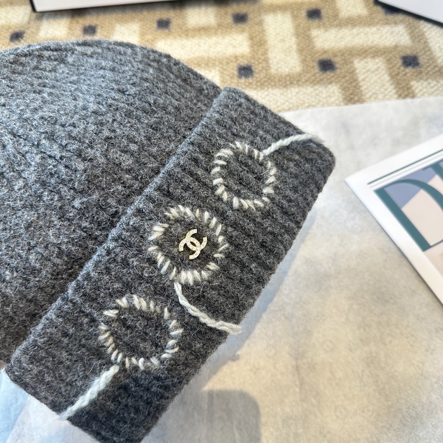 Chanel香奈儿毛线帽