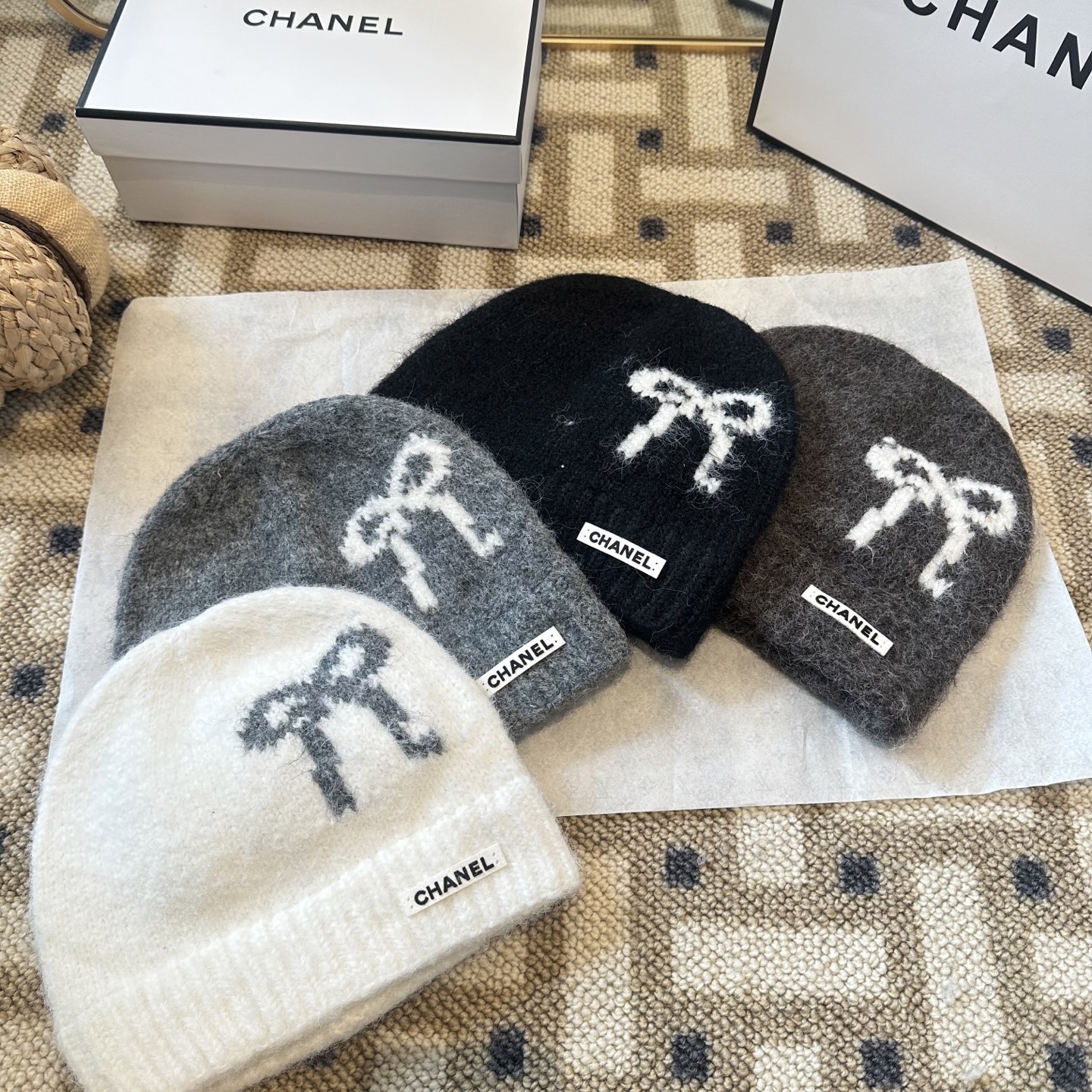 Chanel香奈儿毛线帽