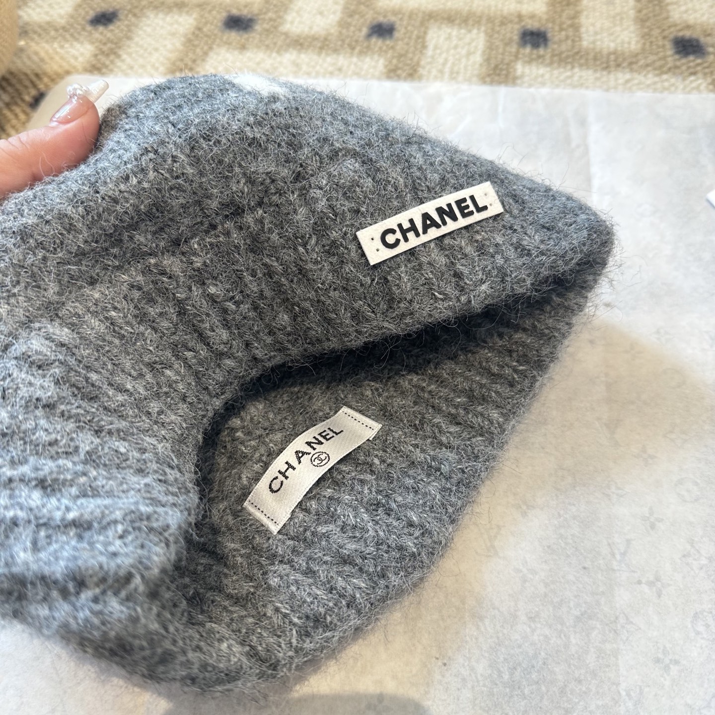 Chanel香奈儿毛线帽