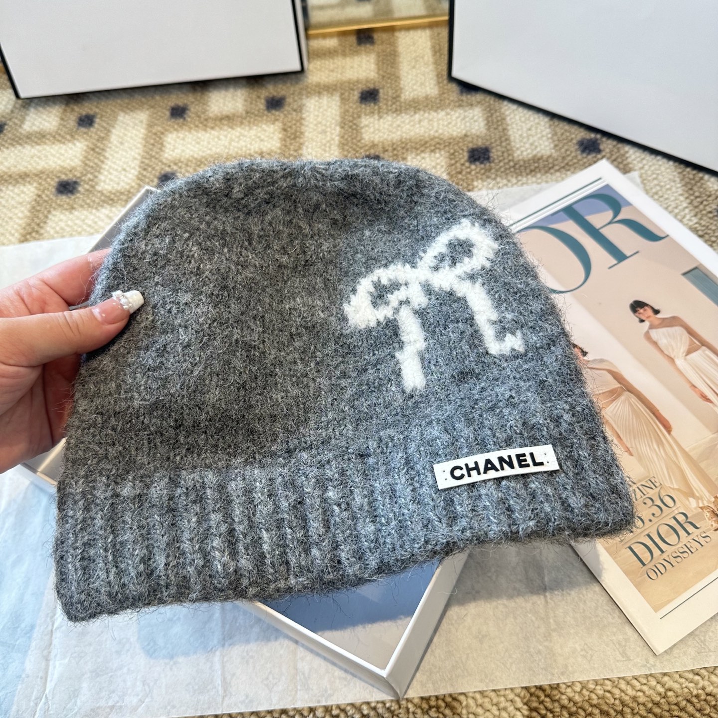 Chanel香奈儿毛线帽
